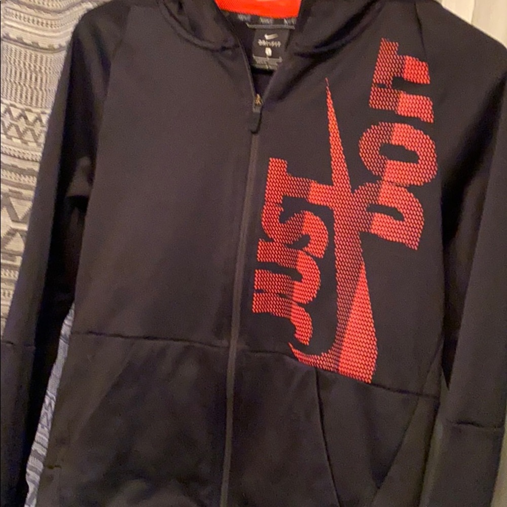Boys zipper up hoodie